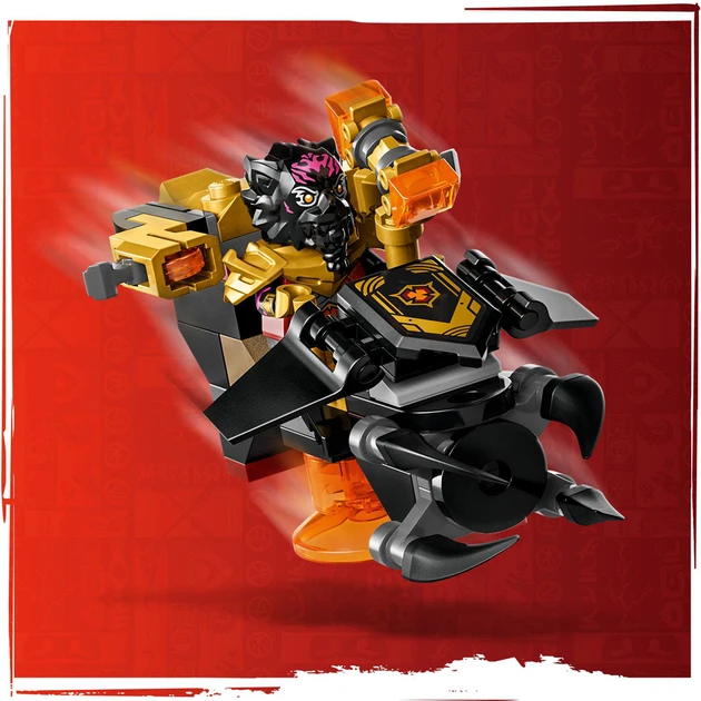 Блоковий конструктор LEGO Ninjago Вулканічний Дракон, що трансформує Хітвейва (71793)  Фото №5