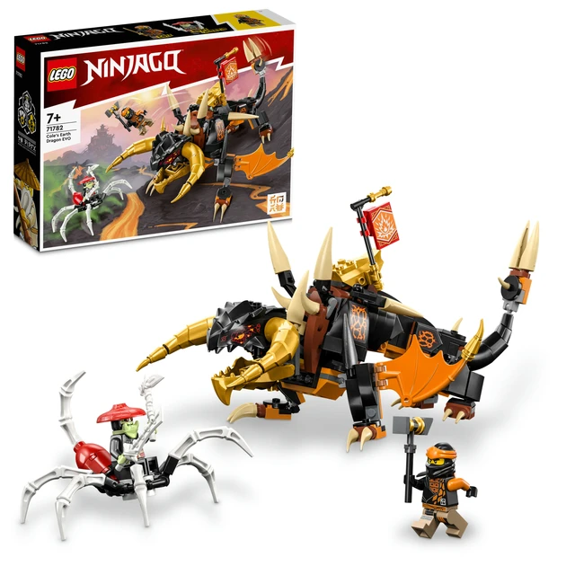 Блочный конструктор LEGO Ninjago Земляной дракон Коула EVO (71782)  Фото №0