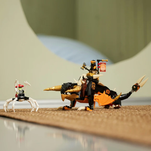 Блочный конструктор LEGO Ninjago Земляной дракон Коула EVO (71782)  Фото №3