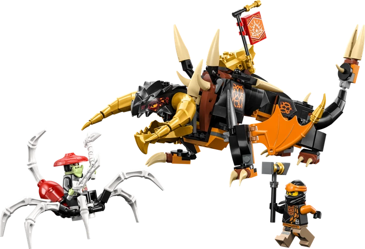 Блочный конструктор LEGO Ninjago Земляной дракон Коула EVO (71782)  Фото №7