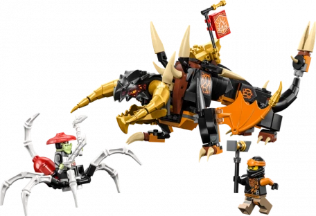 Блочный конструктор LEGO Ninjago Земляной дракон Коула EVO (71782)  Фото №7