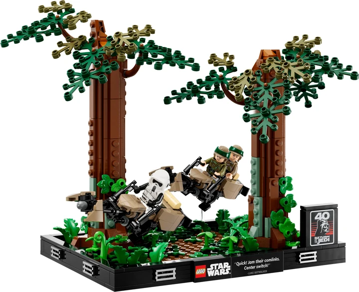 Блоковий конструктор LEGO Star Wars Діорама Погоня на спідері на Ендорі (75353)  Фото №0