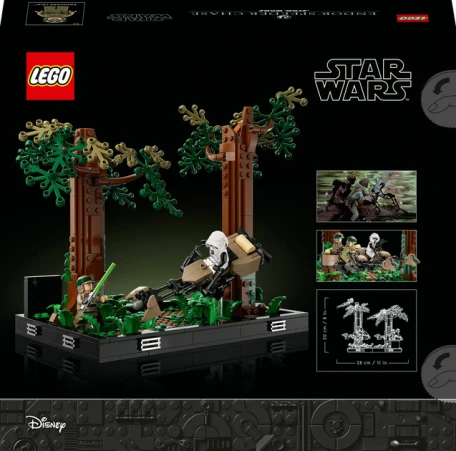 Блоковий конструктор LEGO Star Wars Діорама Погоня на спідері на Ендорі (75353)  Фото №8