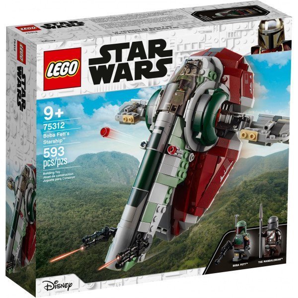 Блоковый конструктор LEGO Star Wars Звездолет Бобы Фетта (75312)  Фото №0