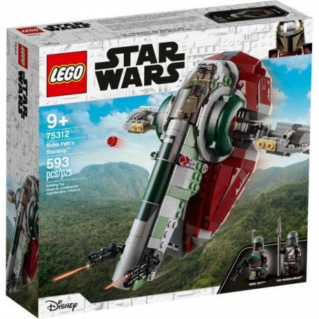 Блоковый конструктор LEGO Star Wars Звездолет Бобы Фетта (75312)  Фото №0
