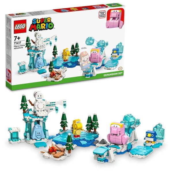 Блочный конструктор LEGO Super Mario Снежное приключение Моржа-оборотня. Дополнительный набор (71417)  Фото №1