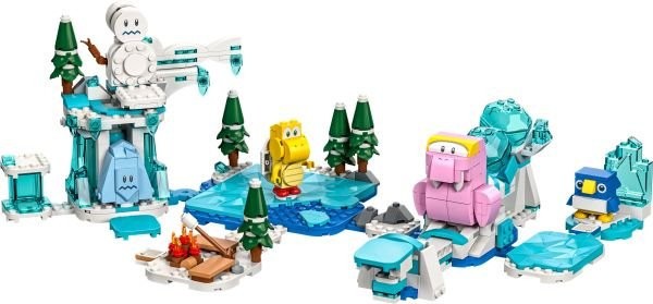 Блочный конструктор LEGO Super Mario Снежное приключение Моржа-оборотня. Дополнительный набор (71417)  Фото №2