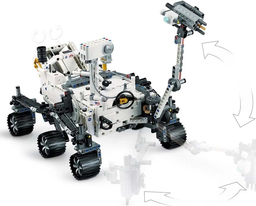 Блоковый конструктор LEGO Technic Миссия NASA Марсоход «Персеверанс» (42158)  Фото №3