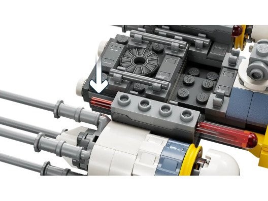 Блоковый конструктор LEGO База повстанцев Явин 4 (75365)  Фото №4