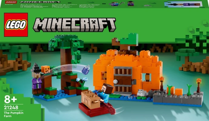 Блоковий конструктор LEGO Гарбузова ферма (21248)