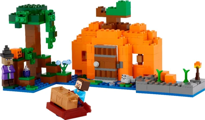 Блоковий конструктор LEGO Гарбузова ферма (21248)  Фото №0