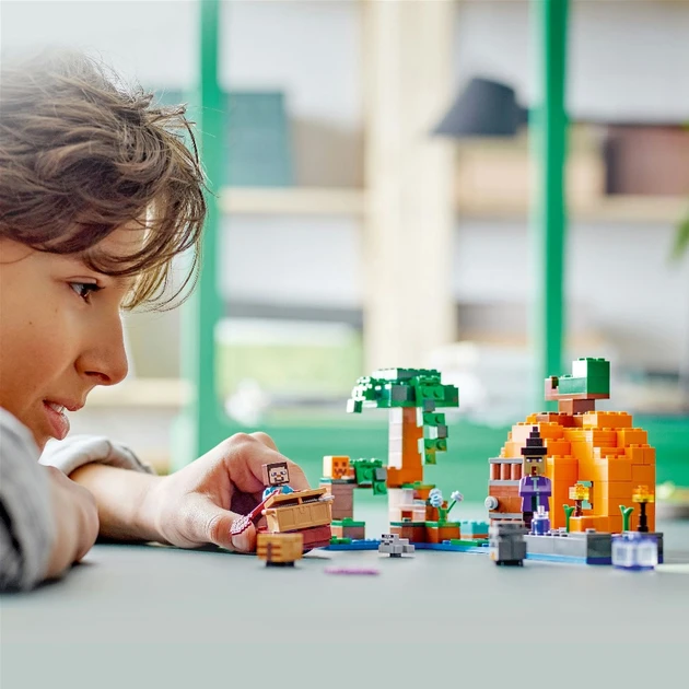 Блоковий конструктор LEGO Гарбузова ферма (21248)  Фото №1