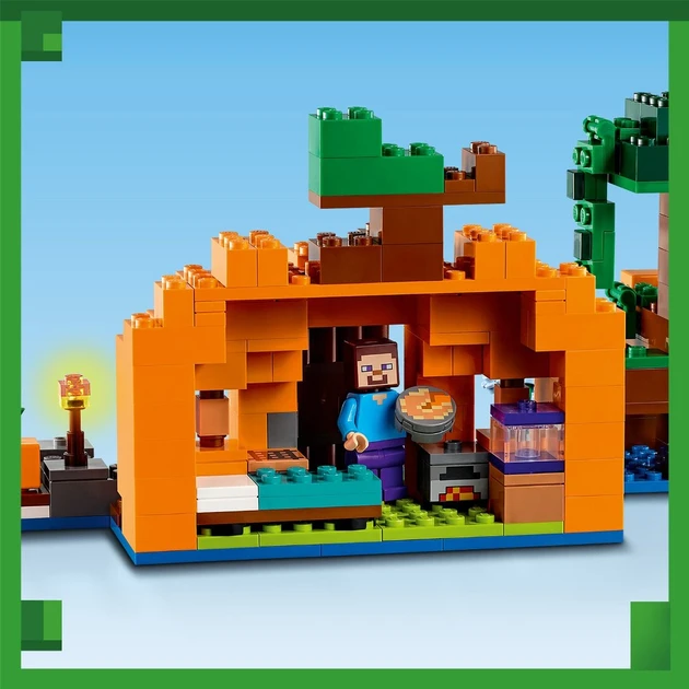 Блоковий конструктор LEGO Гарбузова ферма (21248)  Фото №4