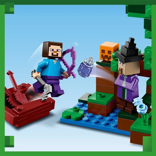 Блоковий конструктор LEGO Гарбузова ферма (21248)  Фото №5