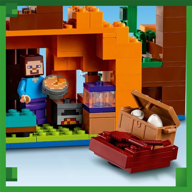Блоковий конструктор LEGO Гарбузова ферма (21248)  Фото №6