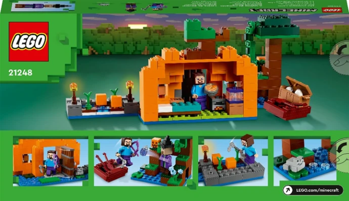 Блоковий конструктор LEGO Гарбузова ферма (21248)  Фото №8