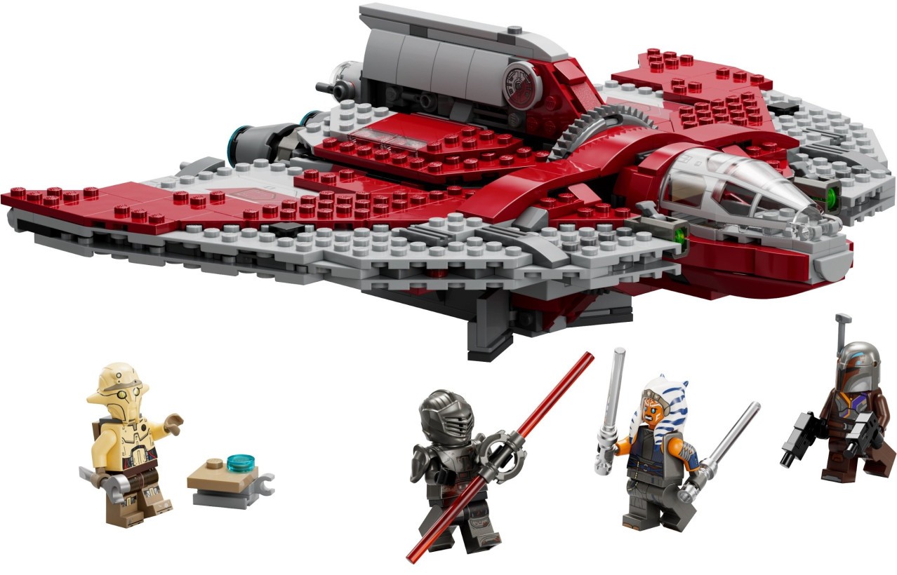 Блоковий конструктор LEGO Джедайський шатл Т-6 Асокі Тано (75362)
