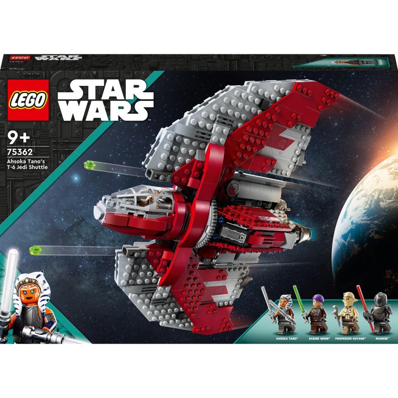 Блоковий конструктор LEGO Джедайський шатл Т-6 Асокі Тано (75362)  Фото №4