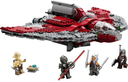 Блоковый конструктор LEGO Джедайский шаттл Т-6 Асоки Тано (75362)