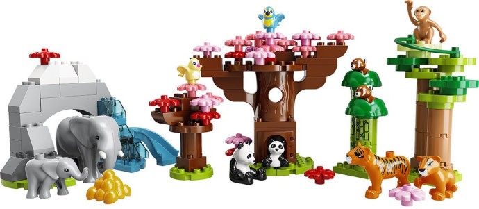 Блочный конструктор LEGO Дикие животные Азии (10974)  Фото №1
