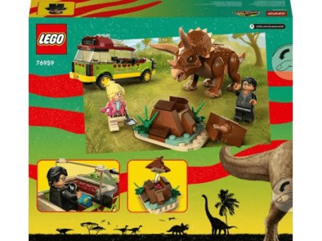 Блоковый конструктор LEGO Трицератопсов (76959)  Фото №2