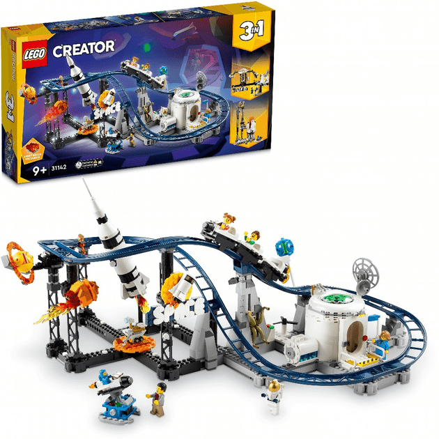 Блоковый конструктор LEGO Космические американские горки (31142)  Фото №1