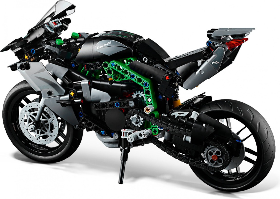 Блоковий конструктор LEGO Мотоцикл Кавасакі Ніндзя H2R (42170)  Фото №0