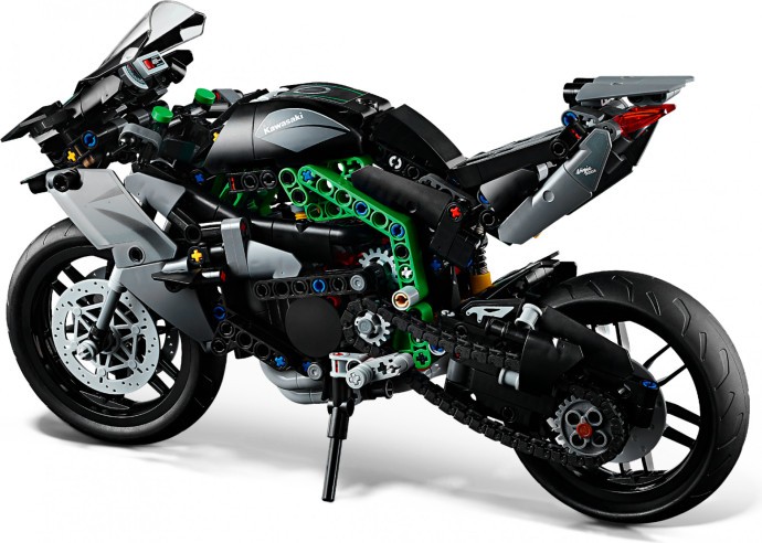 Блоковий конструктор LEGO Мотоцикл Кавасакі Ніндзя H2R (42170)  Фото №0