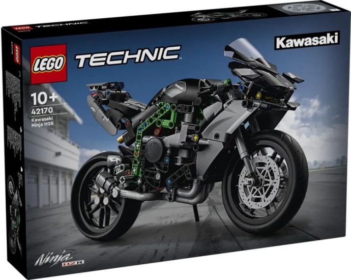 Блоковий конструктор LEGO Мотоцикл Кавасакі Ніндзя H2R (42170)  Фото №2