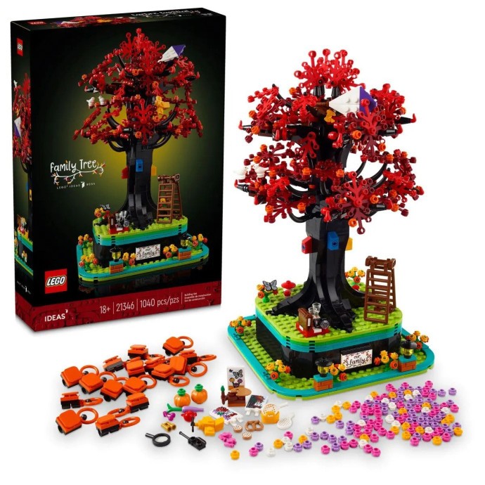 Блочный конструктор LEGO Семейное дерево (21346)  Фото №5