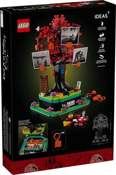 Блочный конструктор LEGO Семейное дерево (21346)  Фото №6