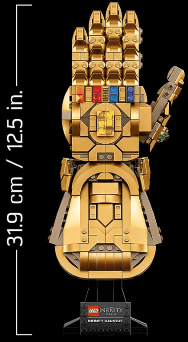 Блоковий конструктор LEGO Рукавичка нескінченності (76191)  Фото №0