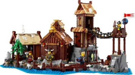 Блоковый конструктор LEGO Деревня викингов (21343)