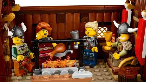 Блоковый конструктор LEGO Деревня викингов (21343)  Фото №3
