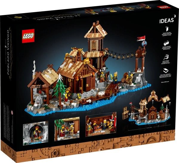 Блоковый конструктор LEGO Деревня викингов (21343)  Фото №8