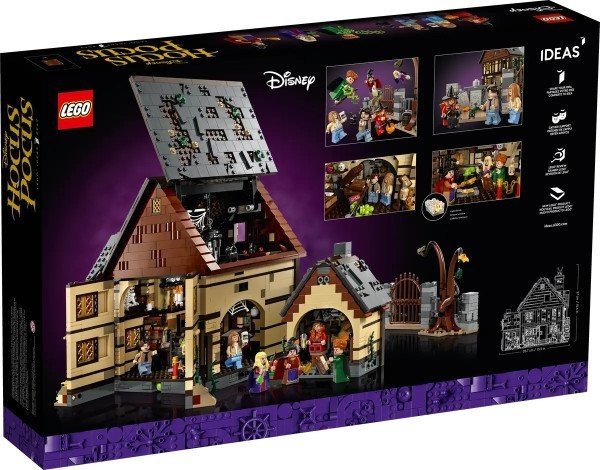 Блоковый конструктор LEGO Фокус-покус Диснея: Коттедж сестер Сандерсон (21341)  Фото №11