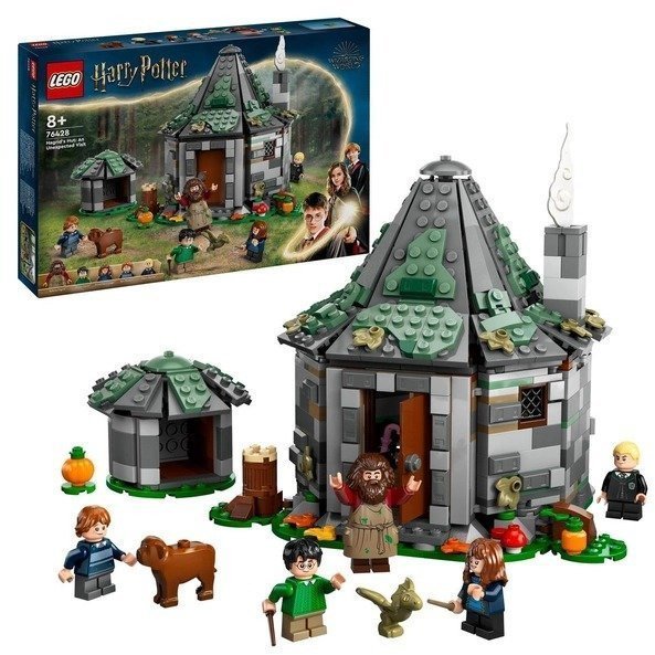 Блоковый конструктор LEGO Хижина Гагрида: неожиданный визит (76428)  Фото №0
