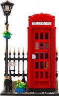 Блоковый конструктор LEGO Красная лондонская телефонная будка (21347)