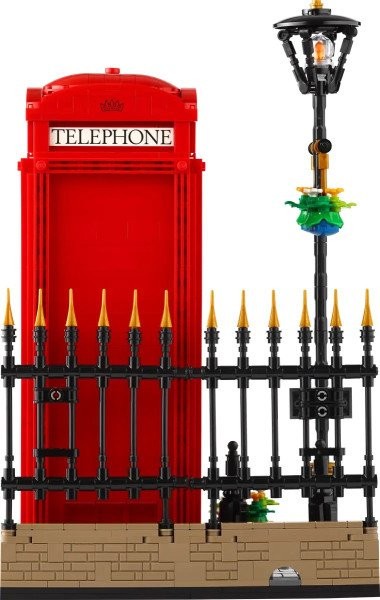 Блоковый конструктор LEGO Красная лондонская телефонная будка (21347)  Фото №2