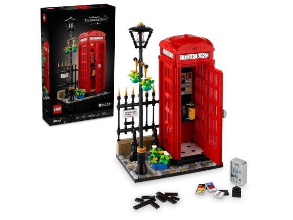 Блоковый конструктор LEGO Красная лондонская телефонная будка (21347)  Фото №7