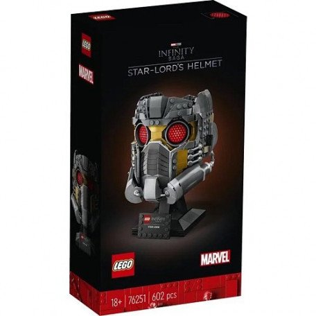 Блочный конструктор LEGO Шлем Звездного Лорда (76251)  Фото №7