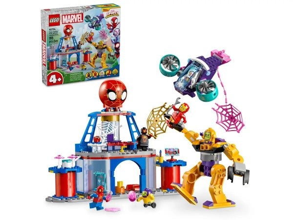 Блоковый конструктор LEGO Штаб-квартира Team Spidey Web Spinner (10794)  Фото №3