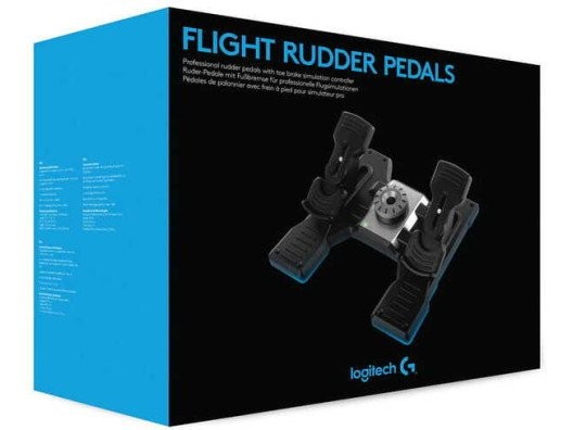 Панель приладів Logitech G Saitek PRO Flight Rudder Pedals (945-000005)  Фото №3