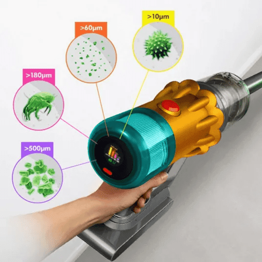 Пылесос 2в1 (вертикальный + ручной) Dyson V12 Detect Slim Absolute (448870-01)  Фото №4