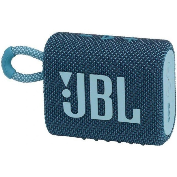Портативна колонка JBL Go 3 Blue (JBLGO3BLU)  Фото №0