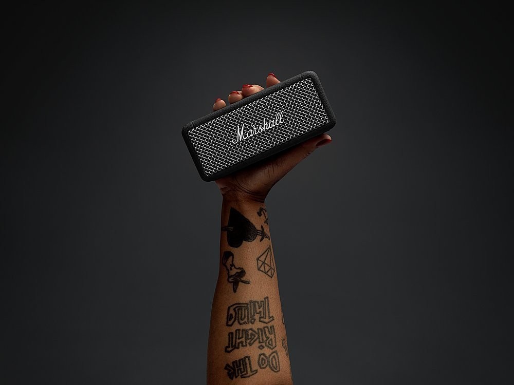 Портативная колонка Marshall Emberton II Black and Steel (1006788)  Фото №4