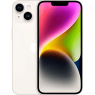 Смартфон Apple iPhone 14 128GB eSIM Starlight (MPUN3) (no Box) 