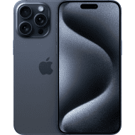 Смартфон Apple iPhone 15 Pro 128GB eSIM Blue Titanium (MTQQ3) (no Box) 