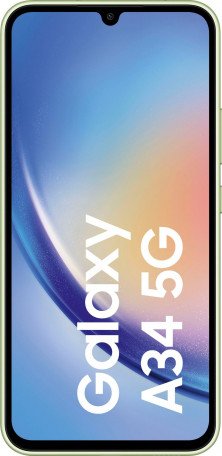 Смартфон Samsung Galaxy A34 5G 6/128GB Awesome Lime (A346B/DSN)  Фото №1