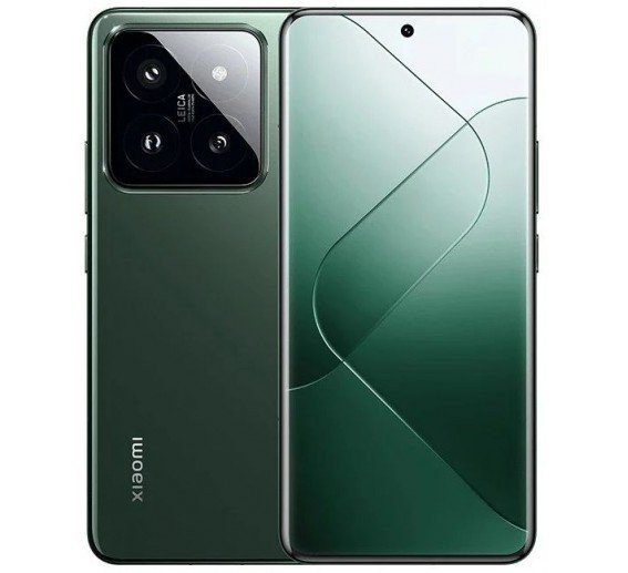 Смартфон Xiaomi 14 Pro 12/256GB Green (no NFC)